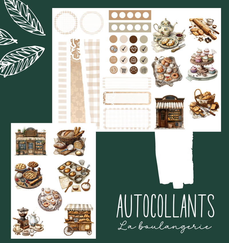 Autocollants La boulangerie