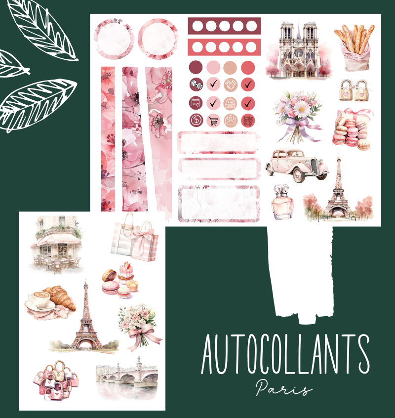 Autocollants Paris
