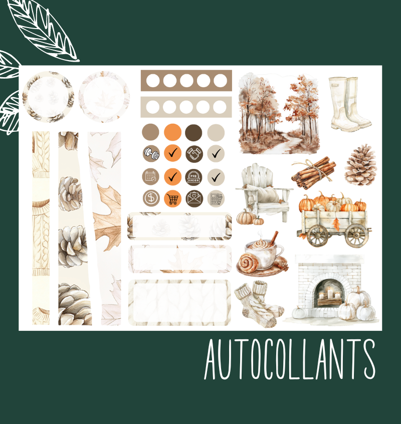 Autocollants Début d'automne
