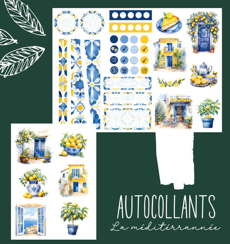 Autocollants La Méditérrannée
