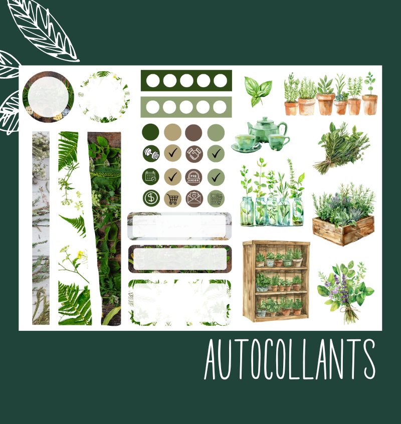 Autocollants Herbal