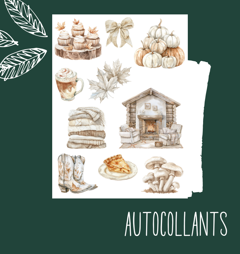 Autocollants Début d'automne
