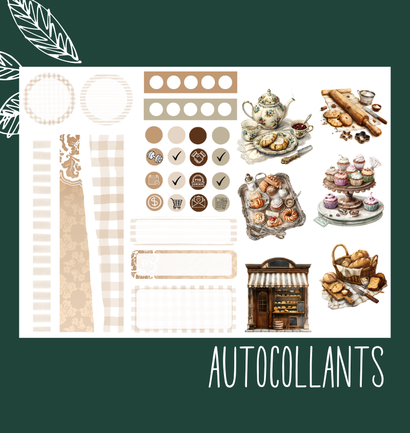 Autocollants La boulangerie