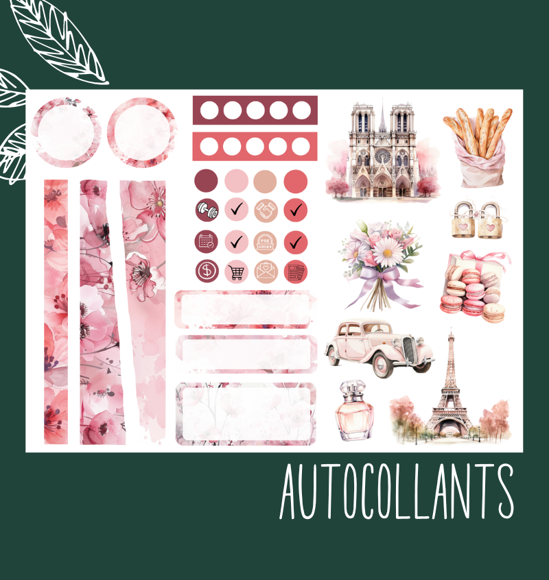 Autocollants Paris