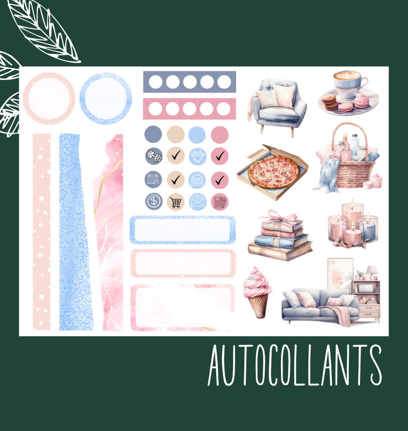 Autocollants Soirée Maison