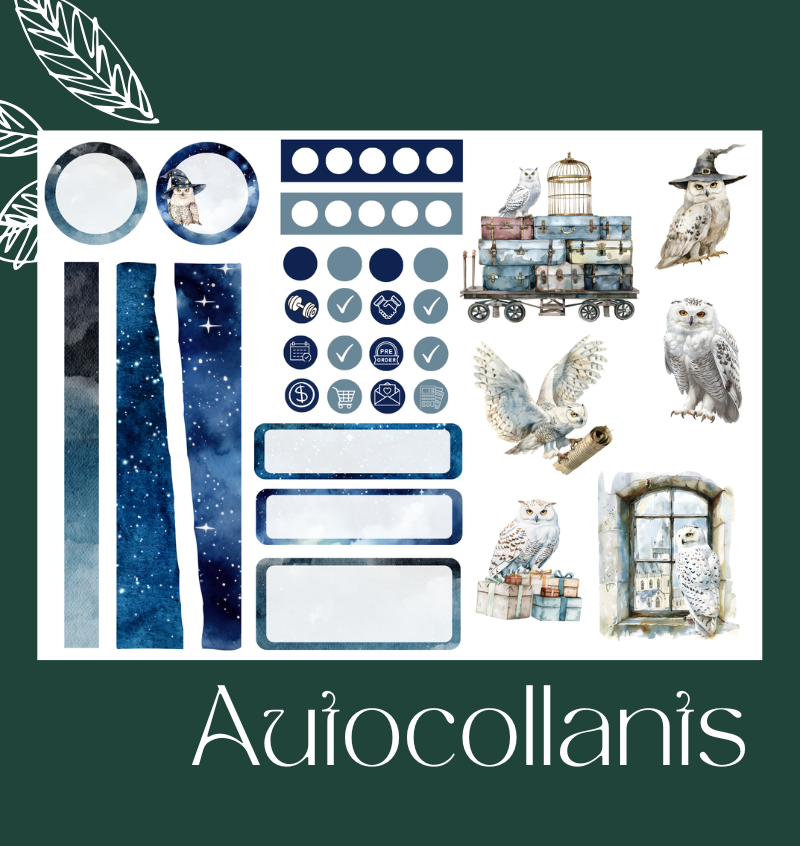 Autocollants Hedwige