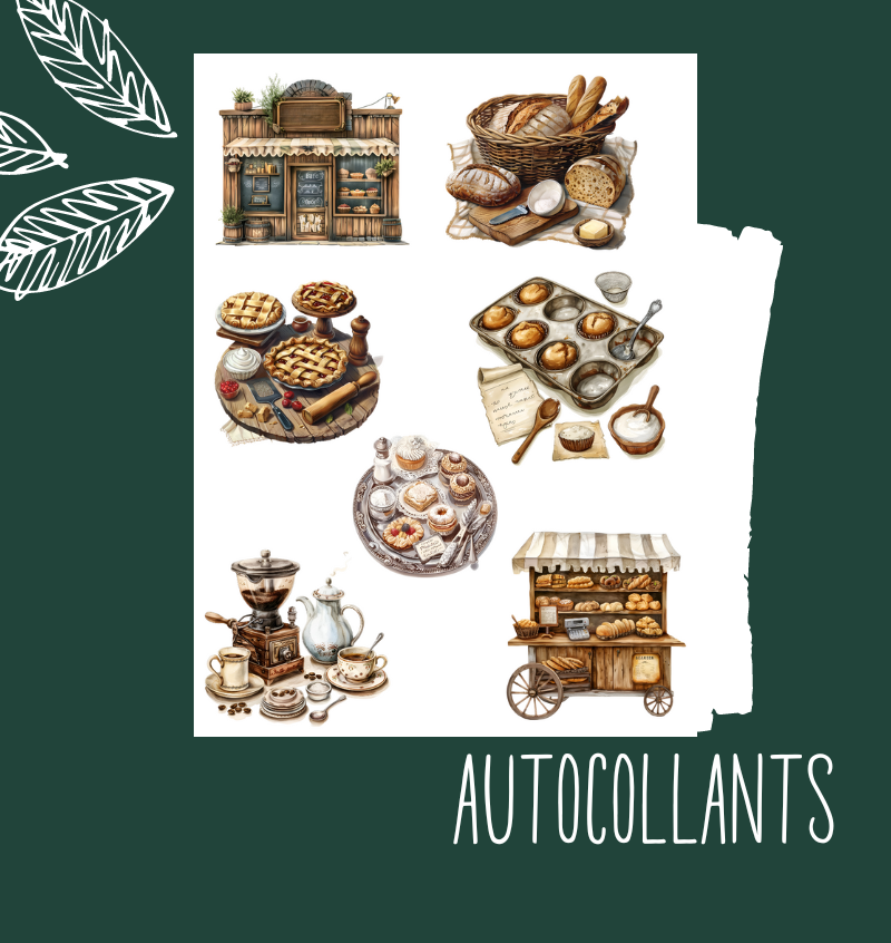 Autocollants La boulangerie