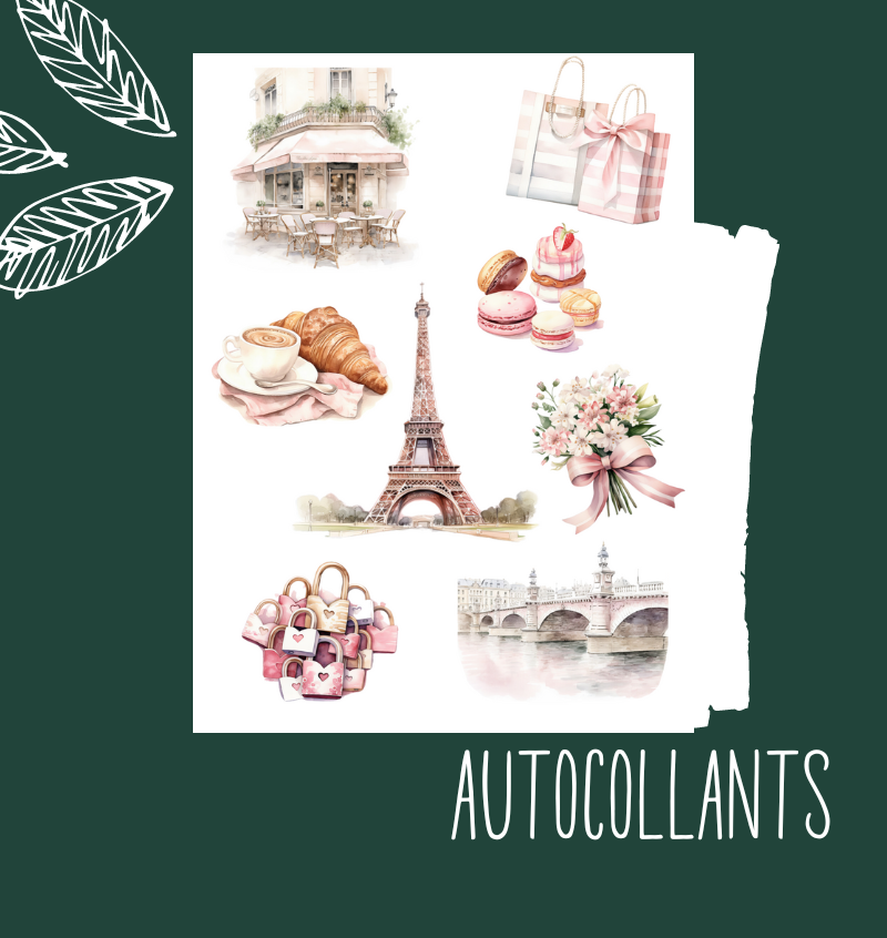 Autocollants Paris