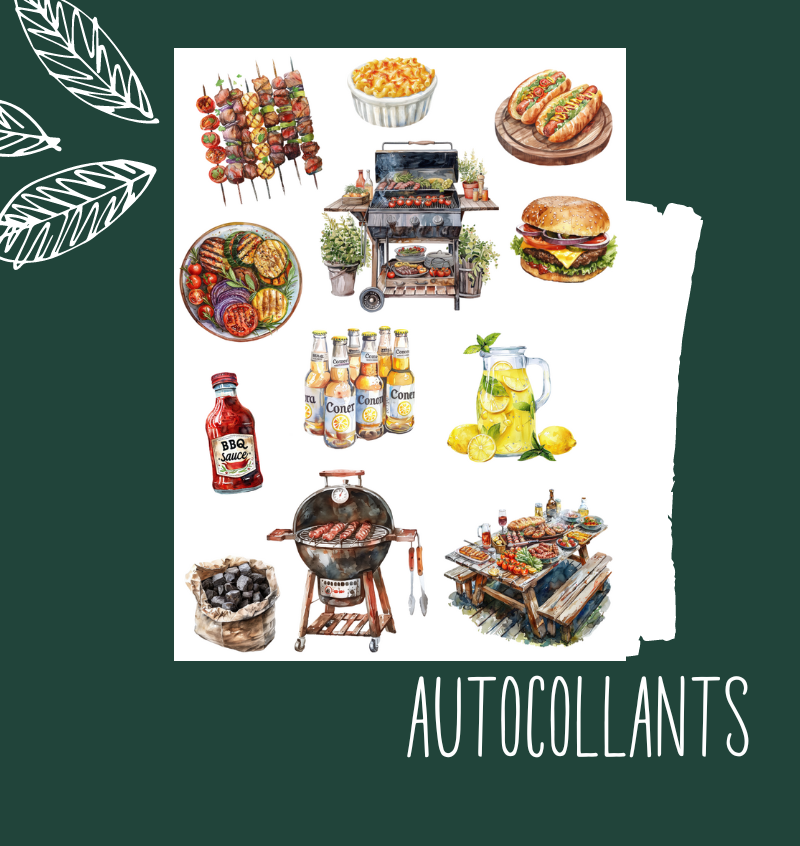 Autocollants BBQ