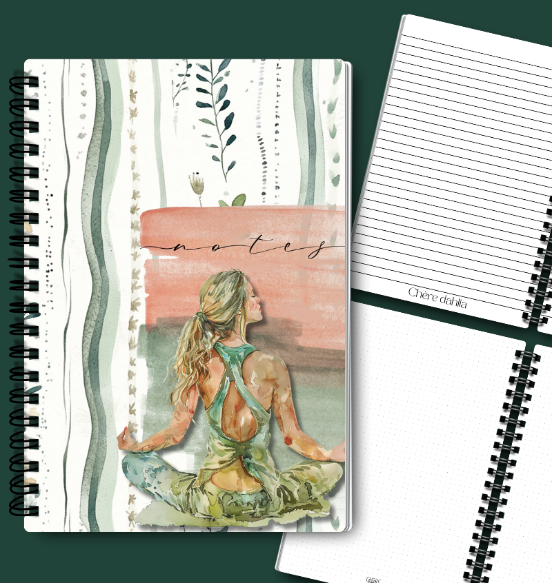 Cahier de notes Namasté