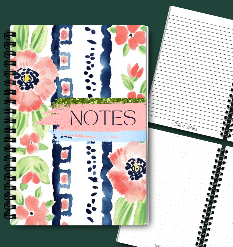 Cahier de notes Évasion Printanière