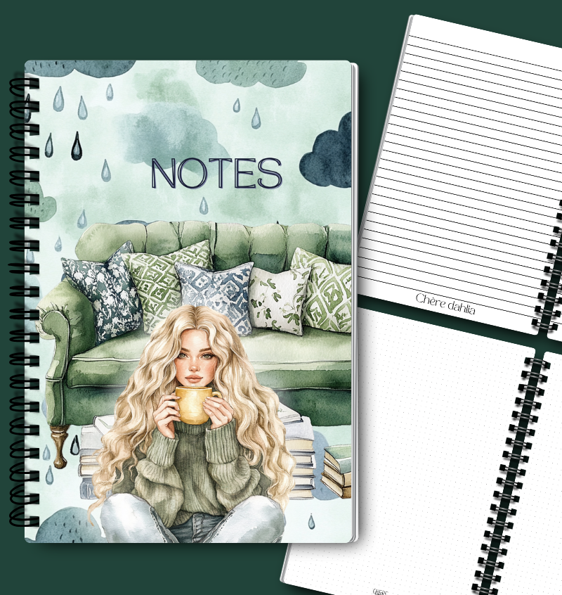 Cahier de notes Jour de pluie