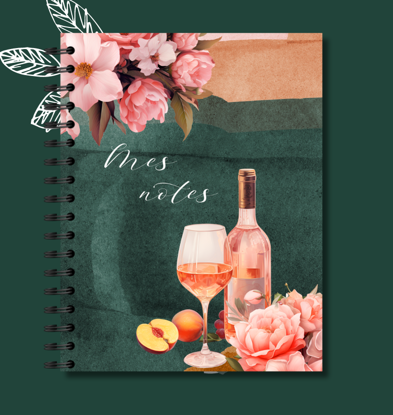 Cahier de notes Pêches juteuses
