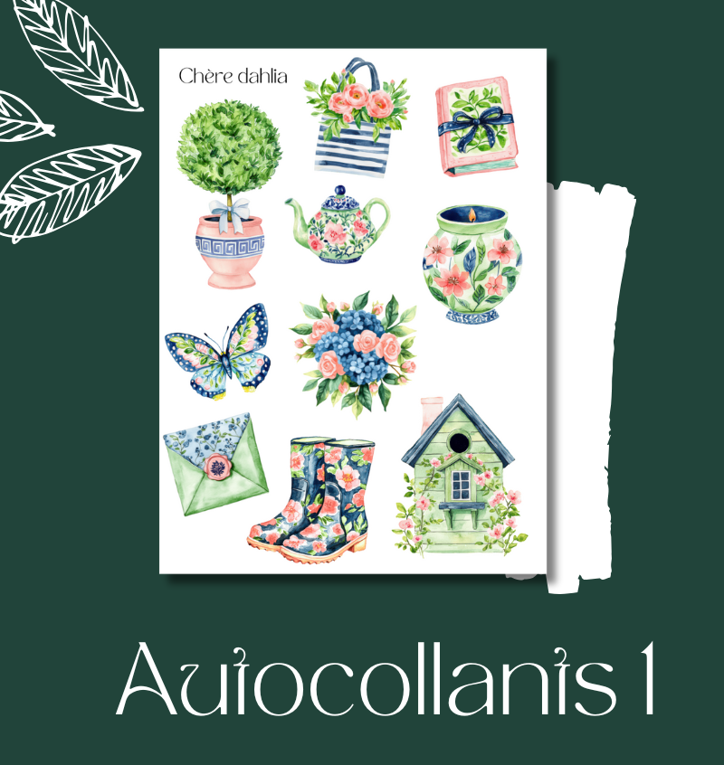 Autocollants Évasion Printanière