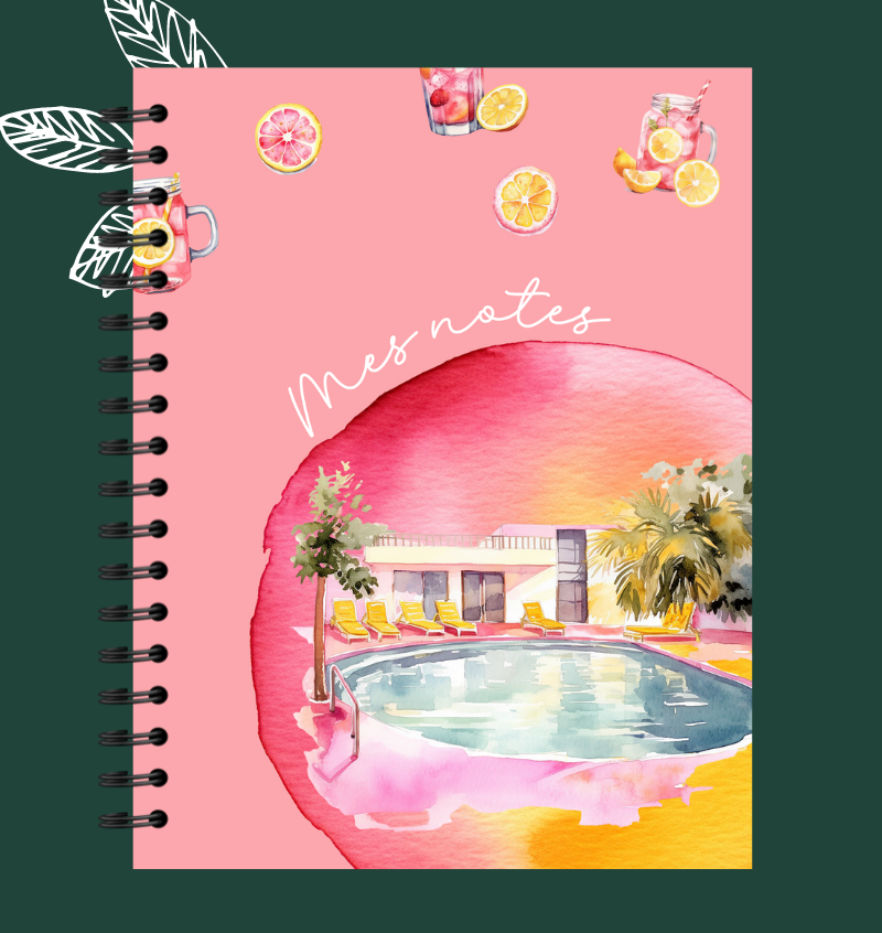 Cahier de notes Limonade