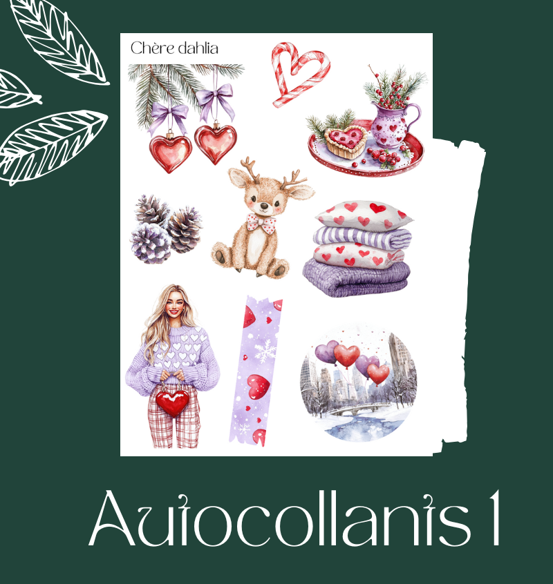 Autocollants Frisson d'Amour