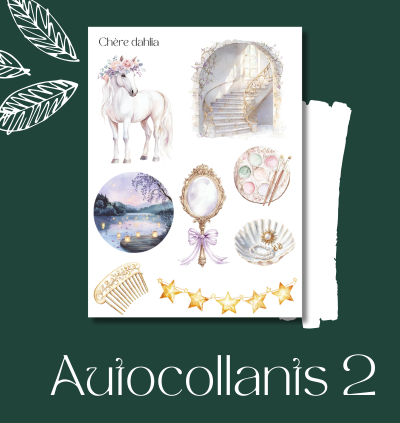 Autocollants Princesse dans la tour