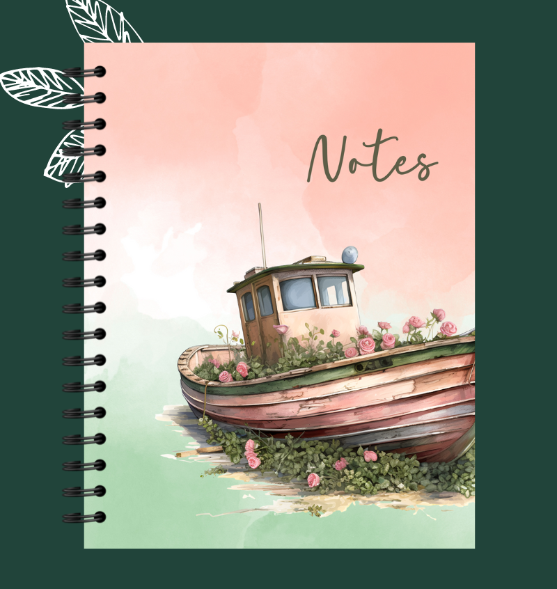 Cahier de notes Bateau de pêche