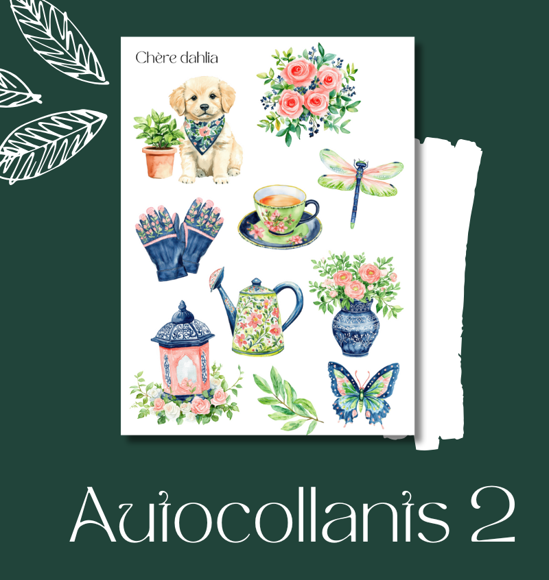 Autocollants Évasion Printanière