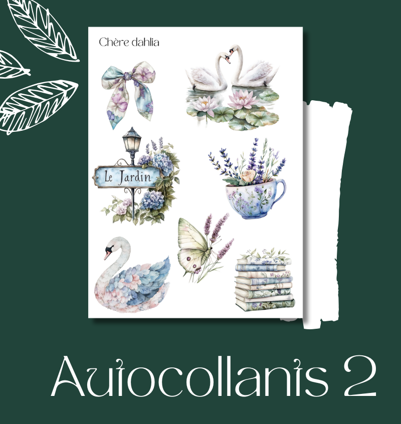 Autocollants Jardin de la haute société