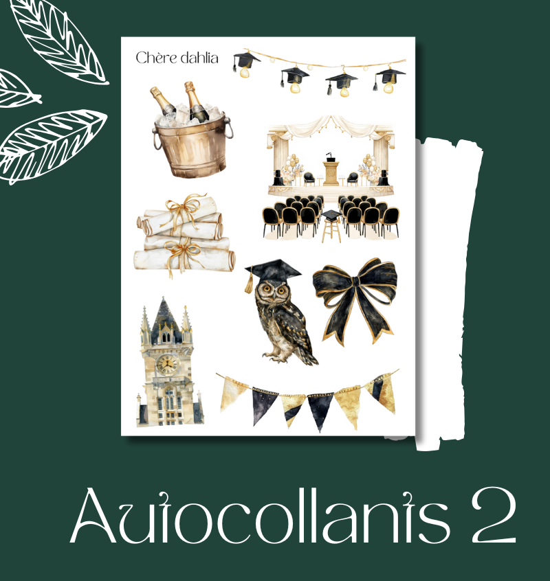 Autocollants Lauréat