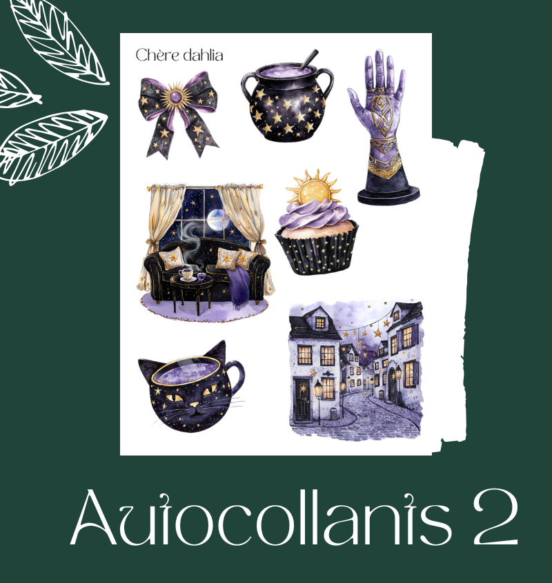 Autocollants Un peu de sorcellerie