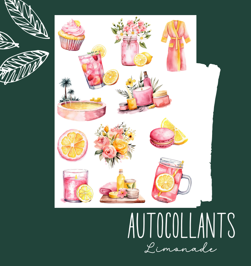 Autocollants Limonade