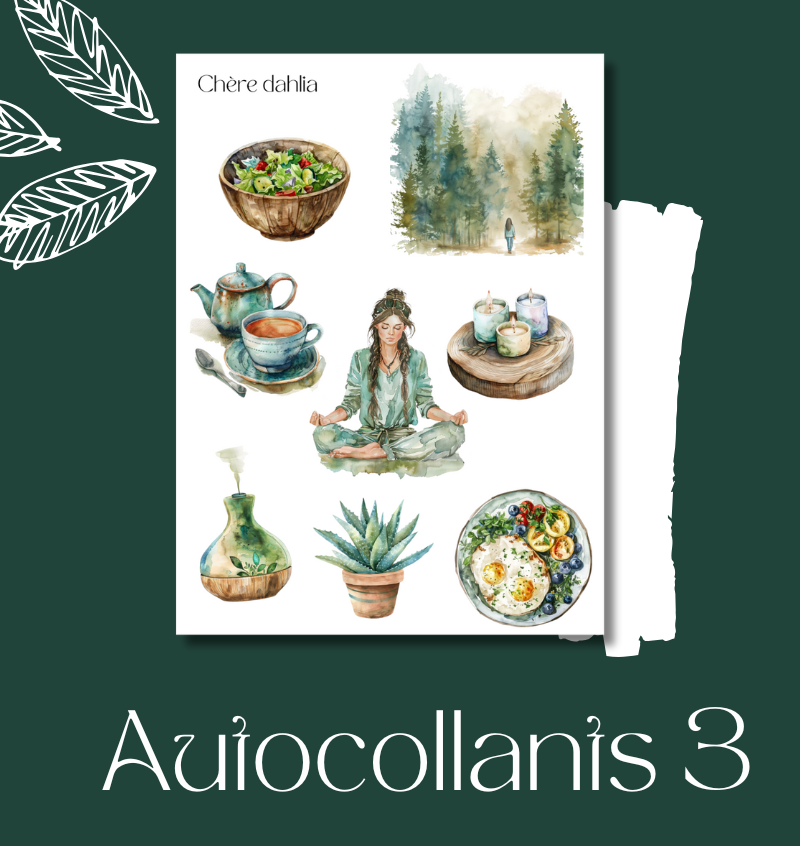 Autocollants NAMASTÉ