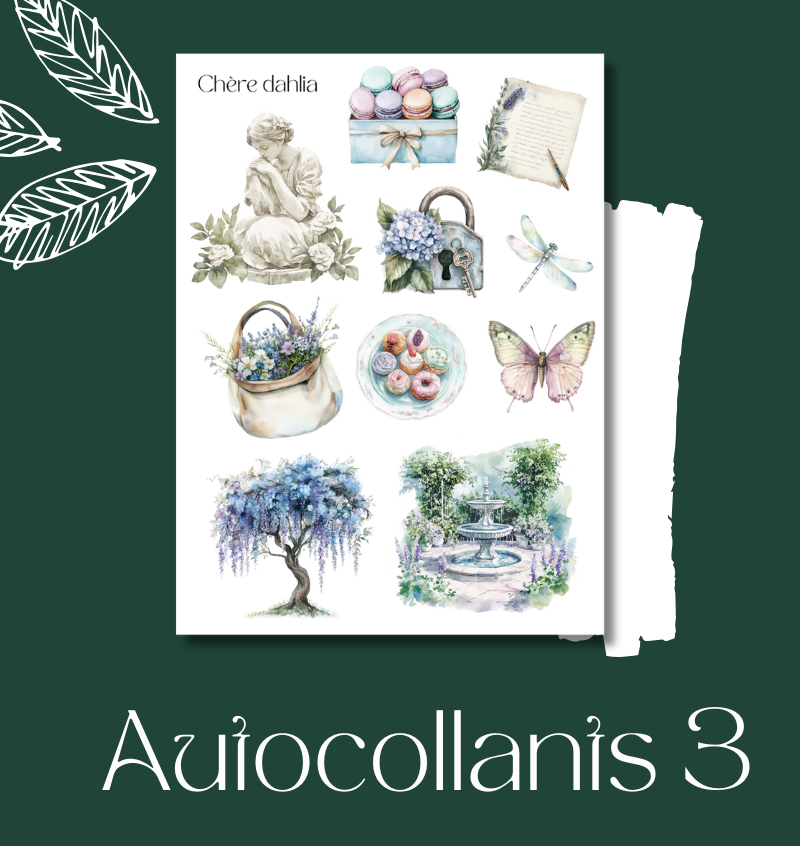 Autocollants Jardin de la haute société