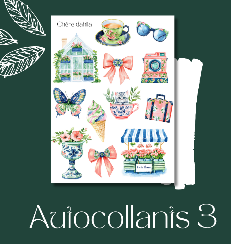 Autocollants Évasion Printanière