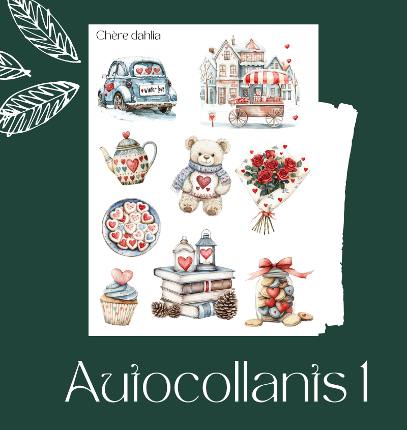 Autocollants Passion Love