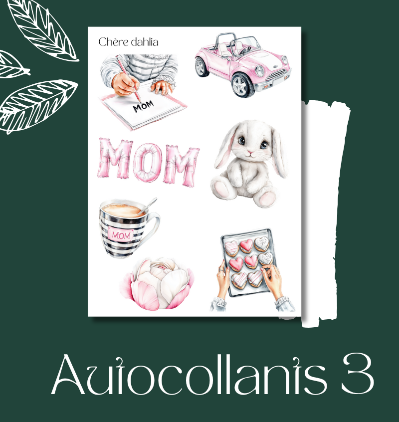 Autocollants Jeune maman