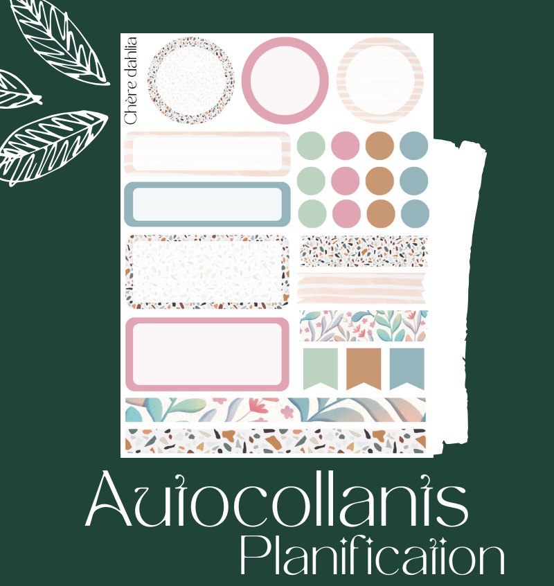 Autocollants Ratons Mignons