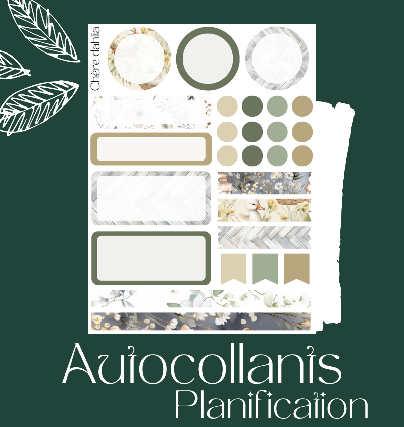 Autocollants Retour vers la douceur