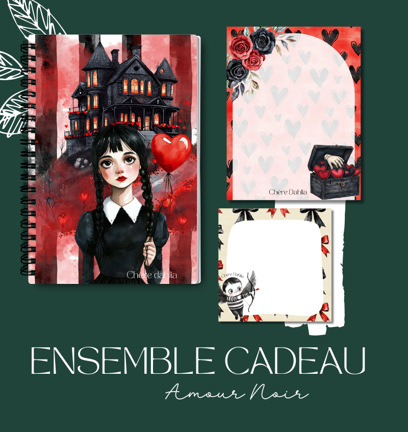 Amour Noir Ensemble cadeau