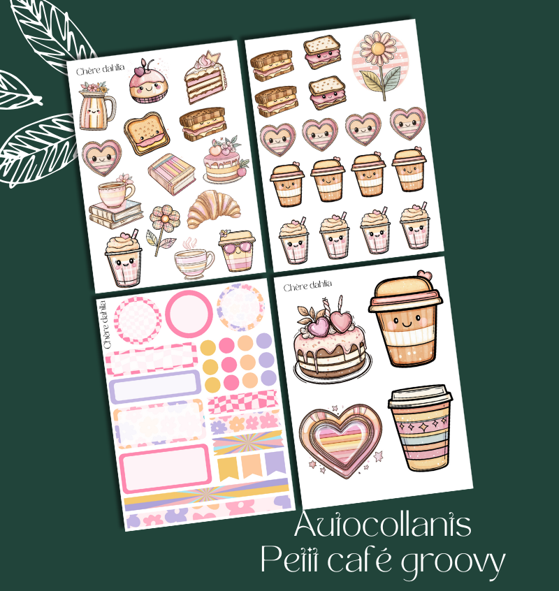 Autocollants Petit café grooy