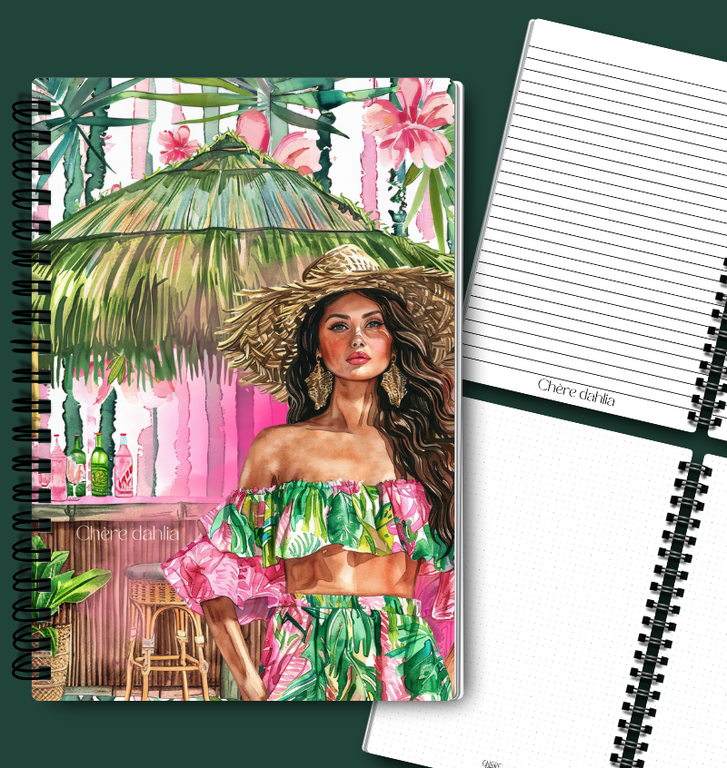 Cahier de notes Vacances Tropicales