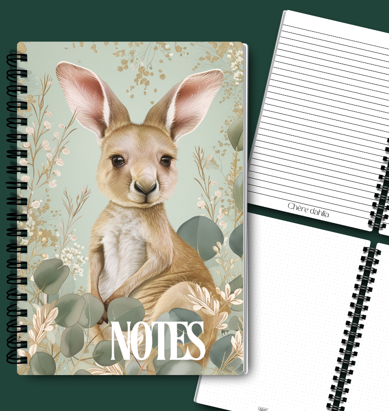 Cahier de notes Collection Eucalyptus