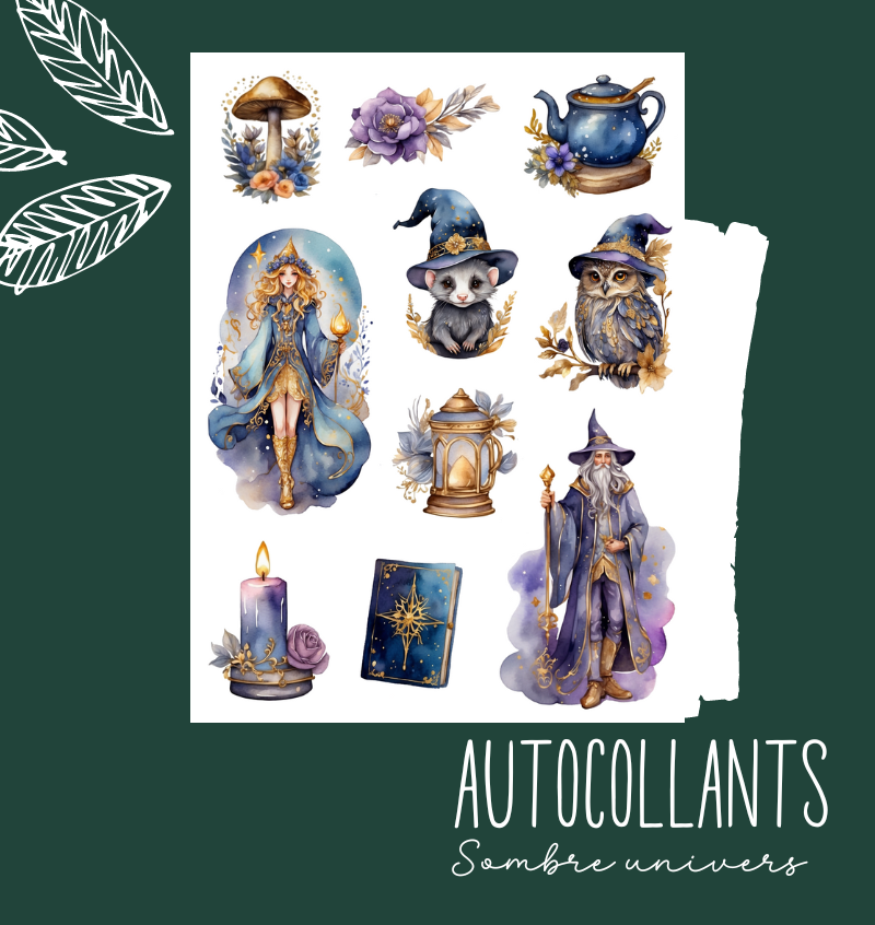 Autocollants Sombre Univers