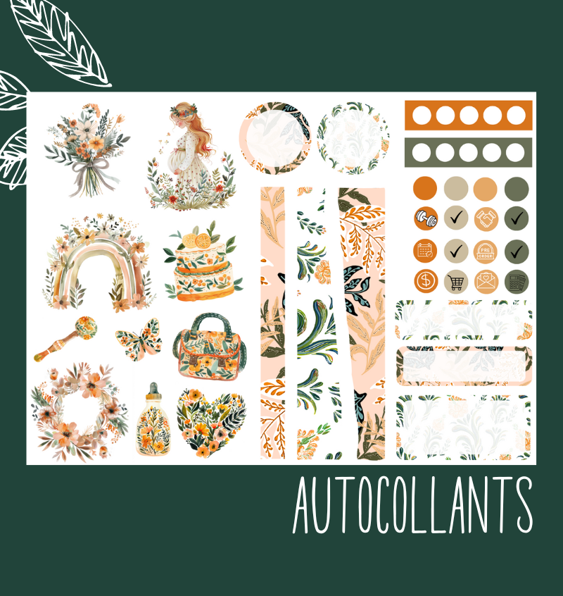 Autocollants Douce Maternité