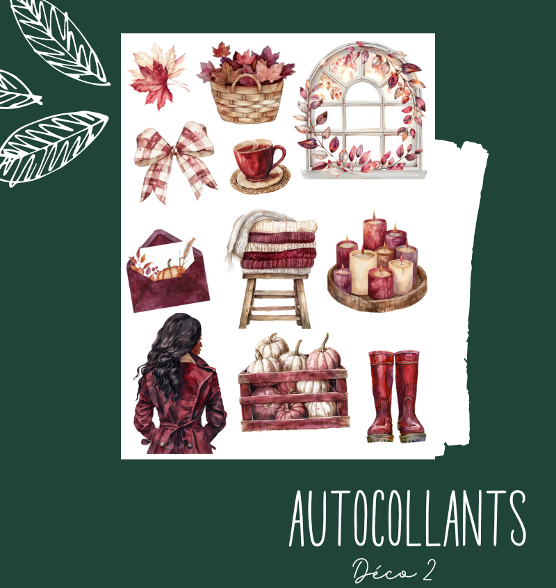 Autocollants Automne d'Alicia