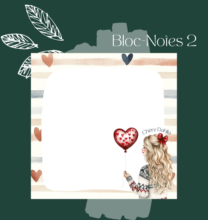 Bloc-Notes Passion Love