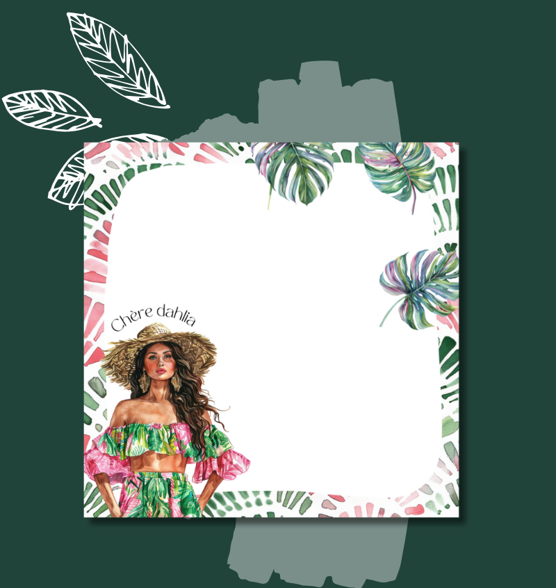 Bloc-Notes Vacances Tropicales