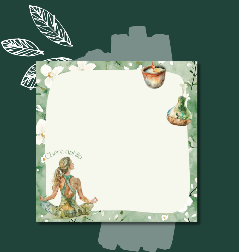 Bloc-Notes 3x3" Namasté