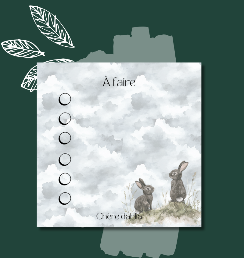 Bloc-Notes Campagne Anglaise
