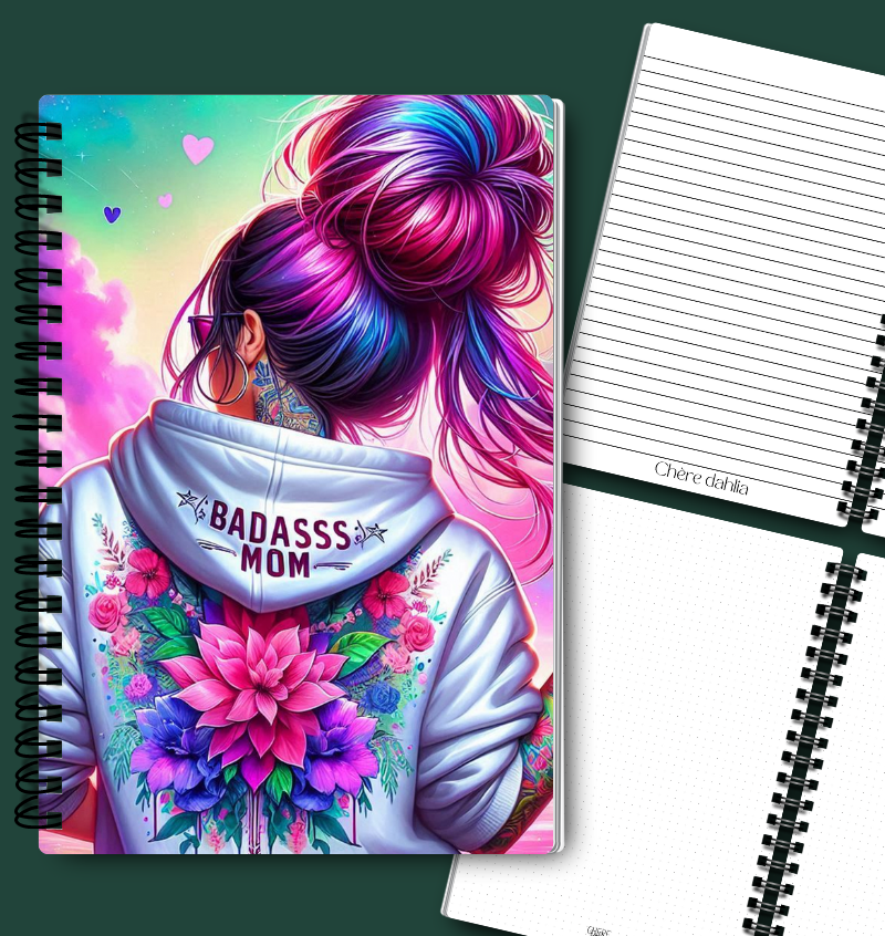 Cahier de notes Badassmom