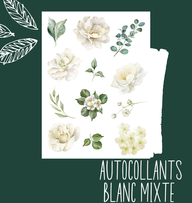 Autocollants Fleurs