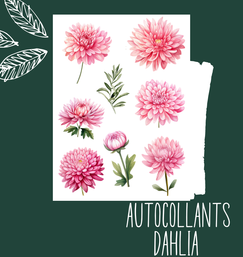 Autocollants Fleurs