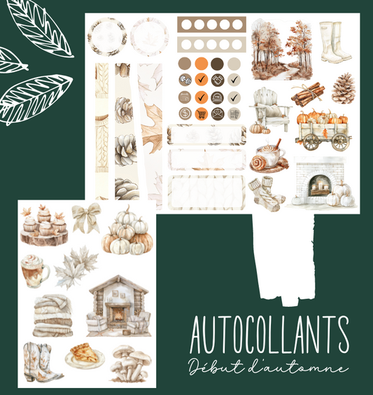 Autocollants Début d'automne