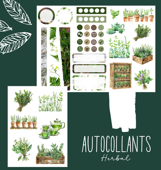 Autocollants Herbal